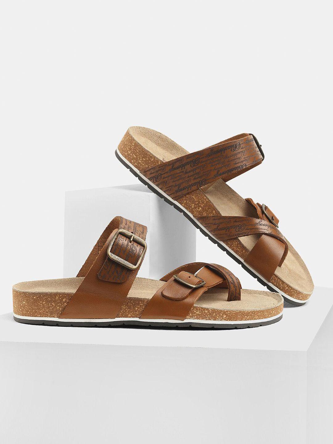 blackberrys leather comfort sandals