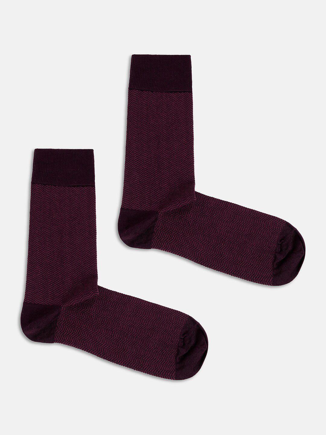 blackberrys men cotton self design calf-length socks