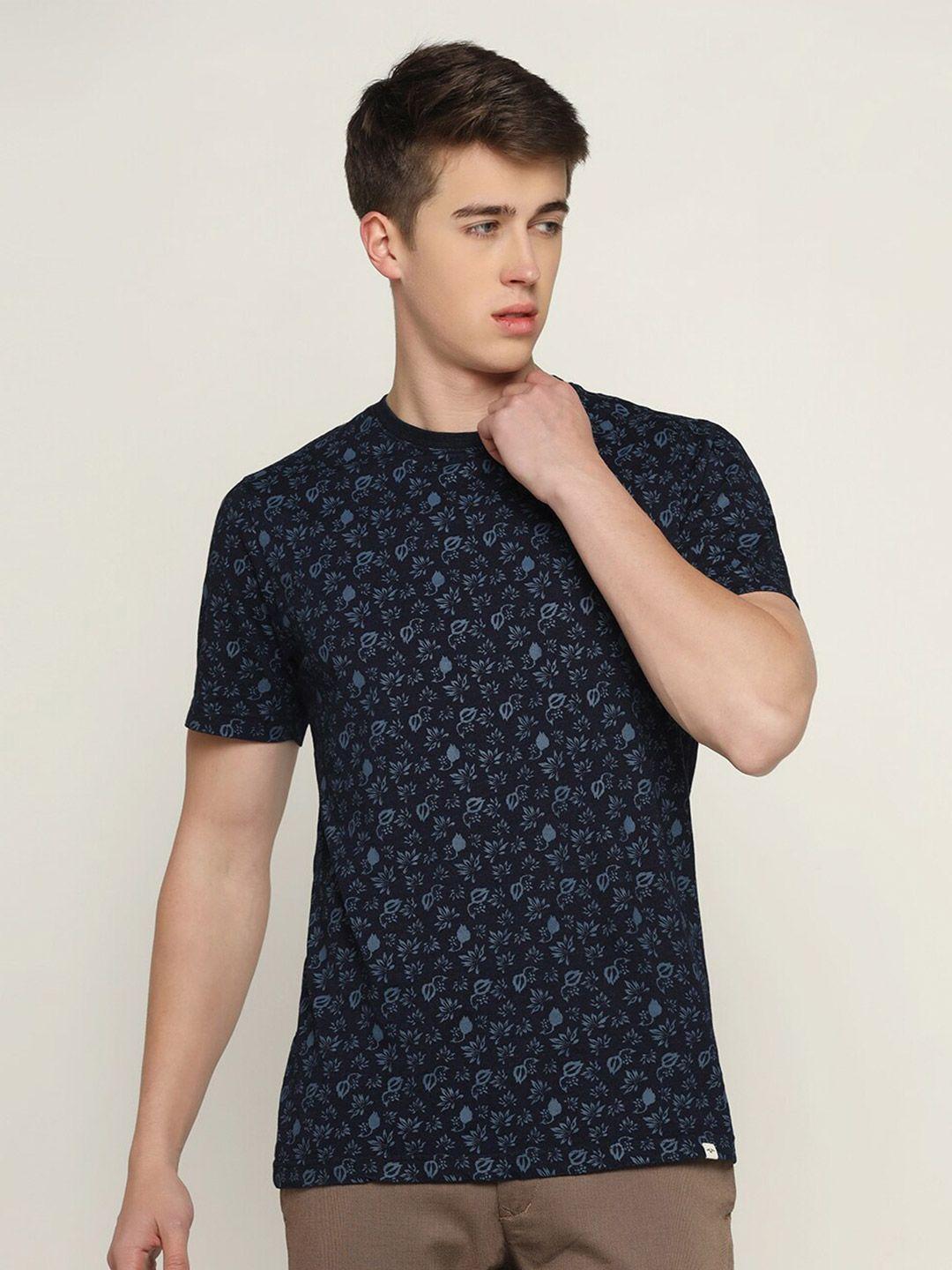 blackberrys men floral printed cotton t-shirt