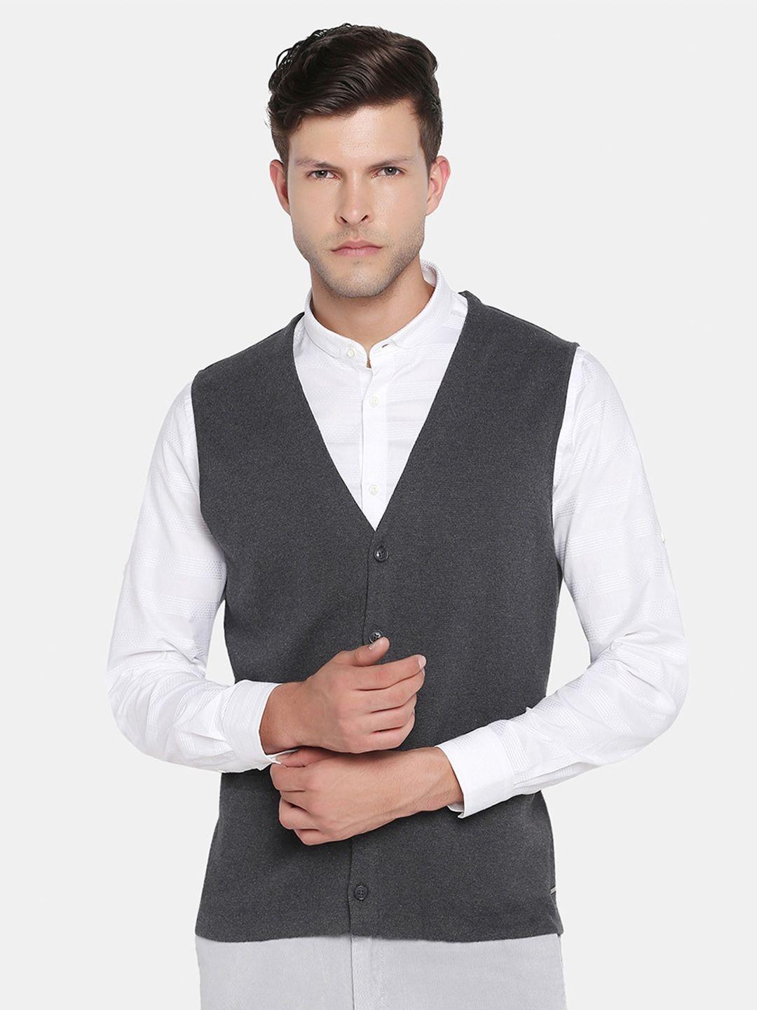 blackberrys men grey sweater vest