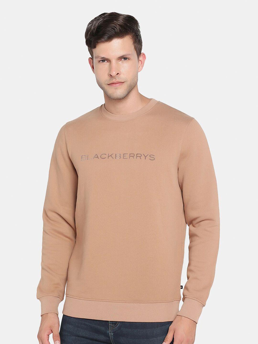 blackberrys men printed sweatshirt