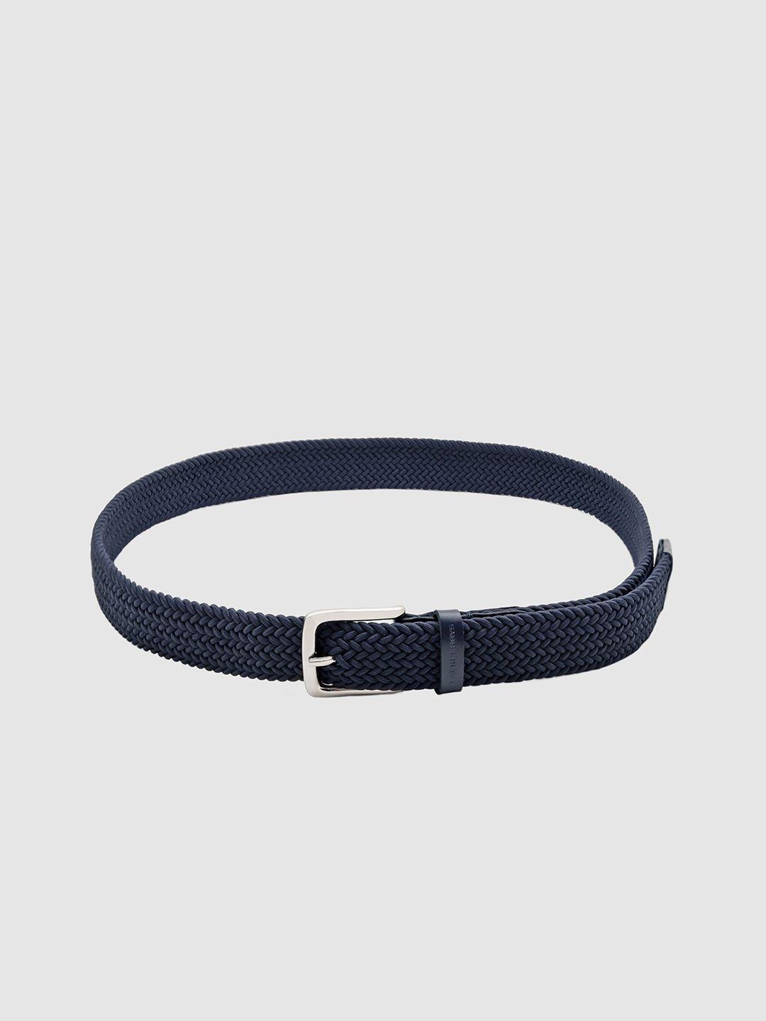 blackberrys men textured leather belt