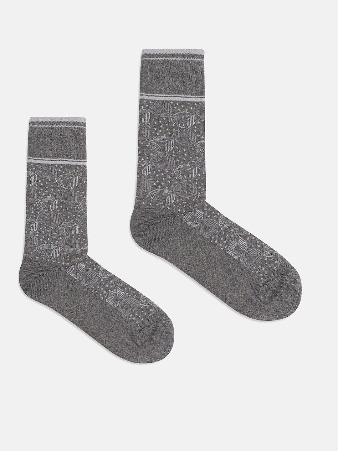 blackberrys men xpatterned knee-length socks