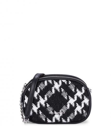 blackwhite charlotte mini crossbody bag