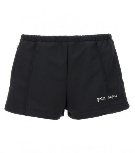 blackwhite classic logo track shorts