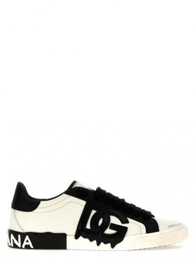 blackwhite portofino vintage sneakers