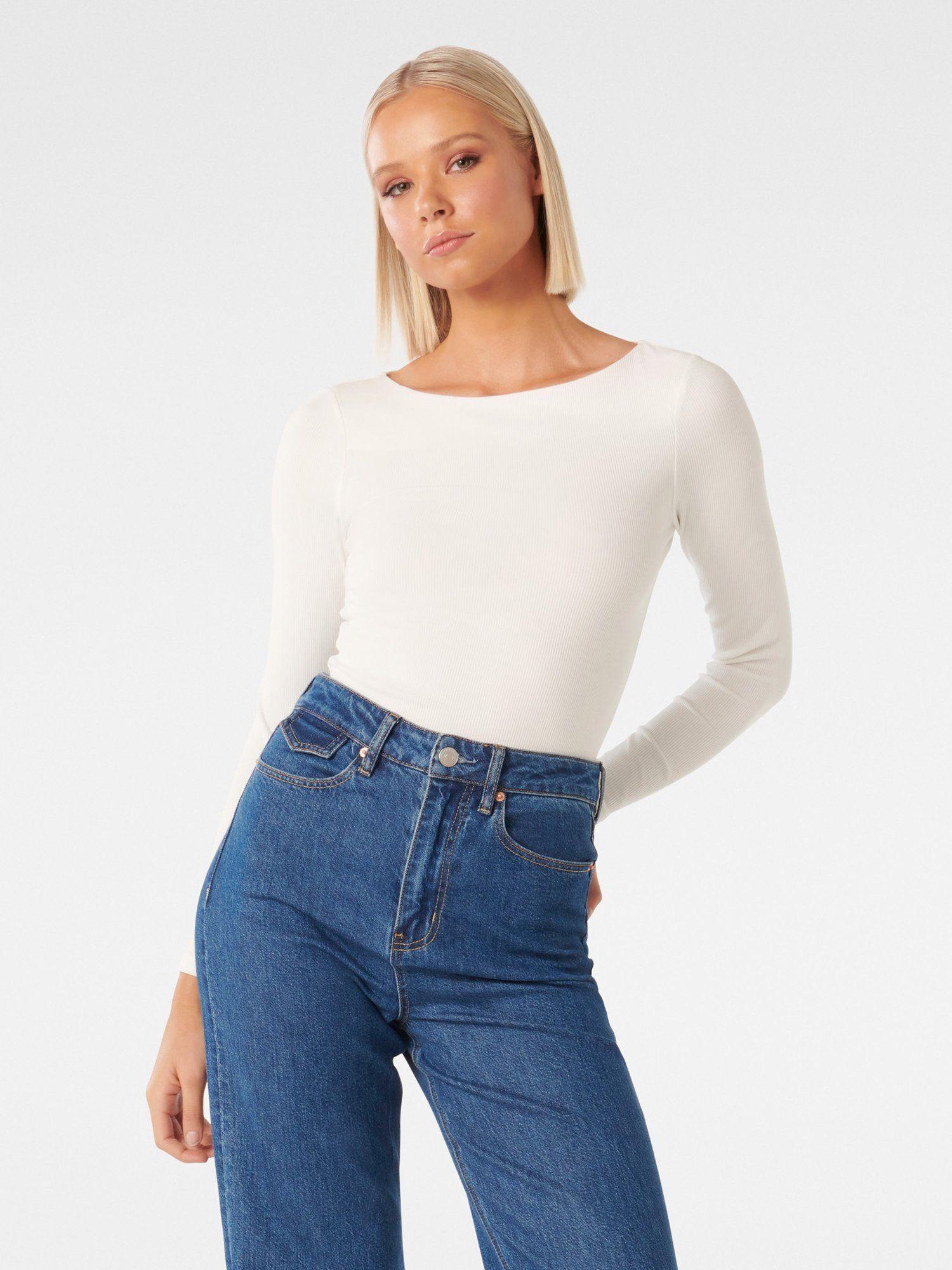 blair boat neck long sleeve top