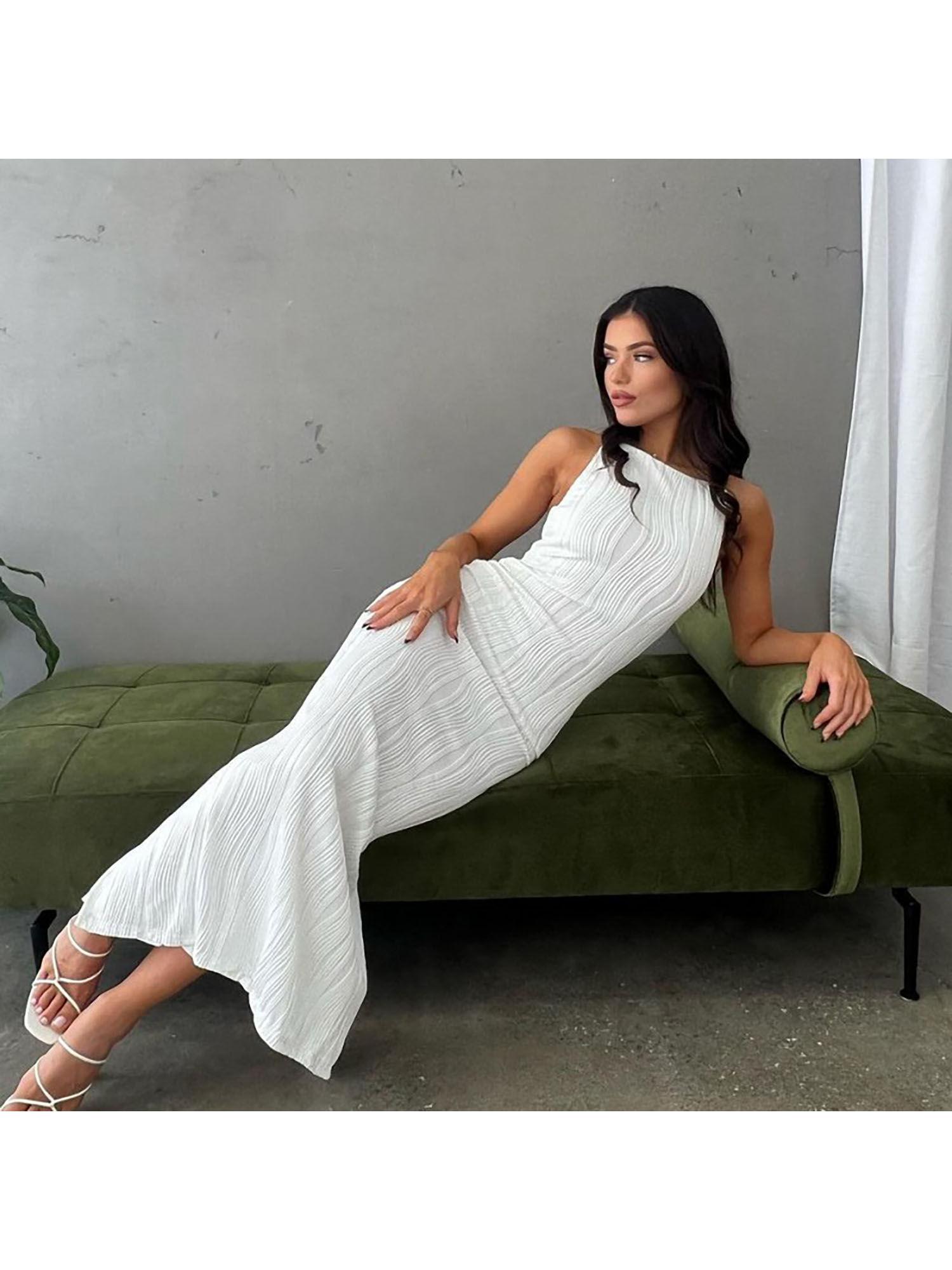 blair white maxi dress