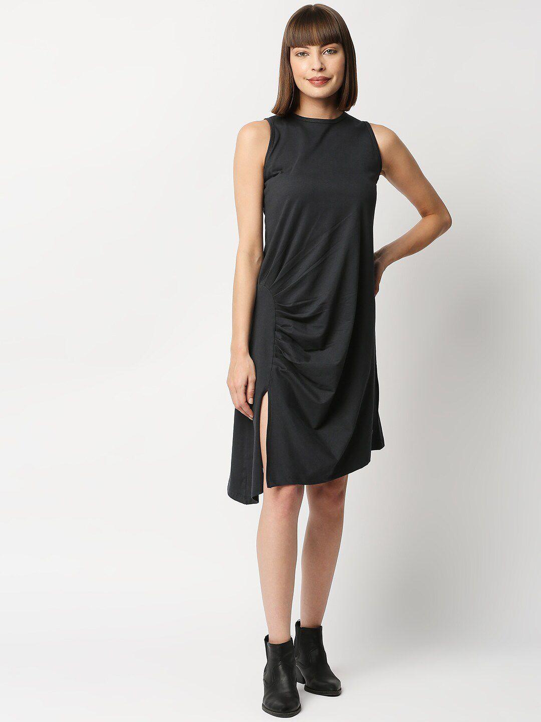 blamblack grey sheath dress