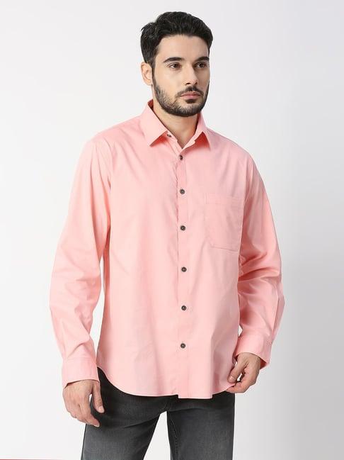 blamblack pink regular fit shirt