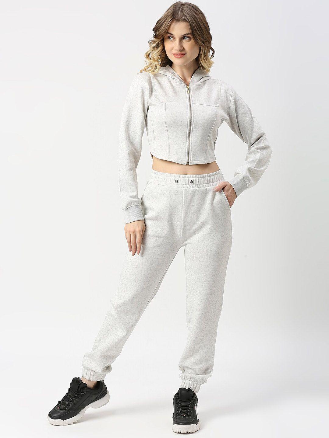 blamblack women sweatshirt with joggers co-ords set