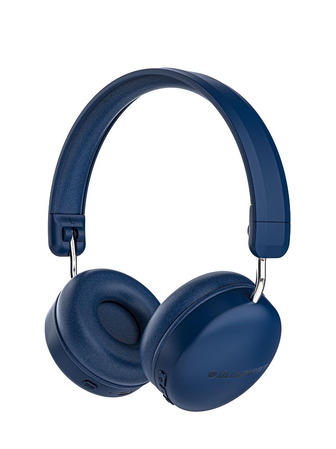 blaupunkt bh51 over ear headphones - blue