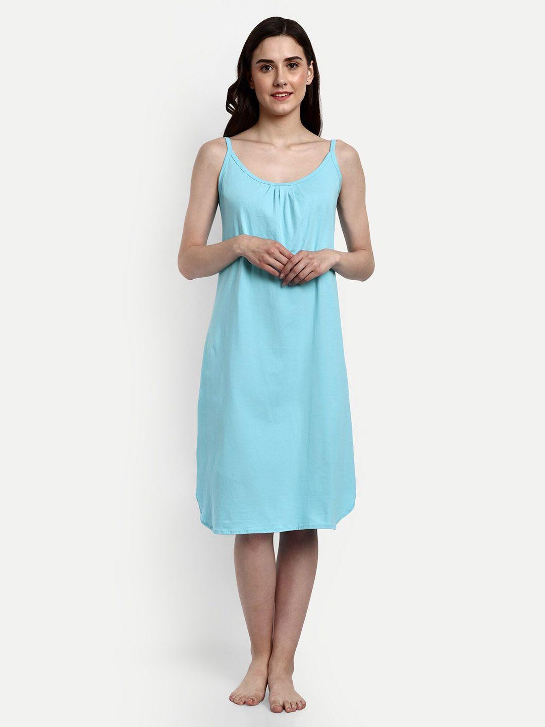 blazon turquoise blue maxi nightdress