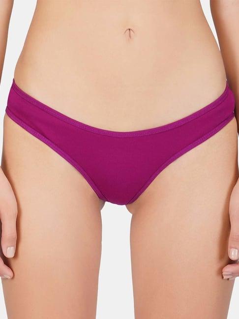 bleeding heart purple plain panty