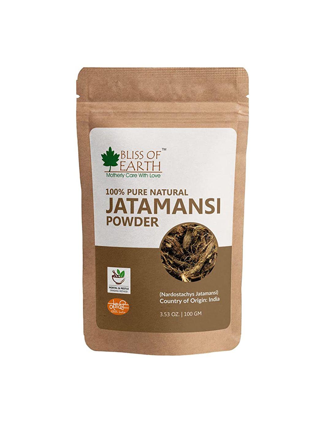 bliss of earth 100% pure jatamasi powder 100gm