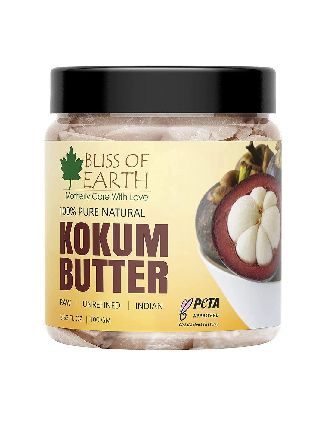 bliss of earth 100% pure natural kokum butter - 100 g