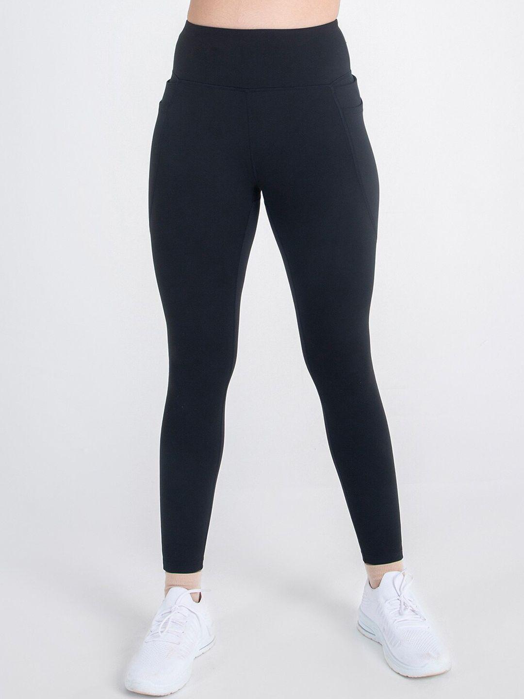 blissclub women black high waist the ultimate pocket goals leggings