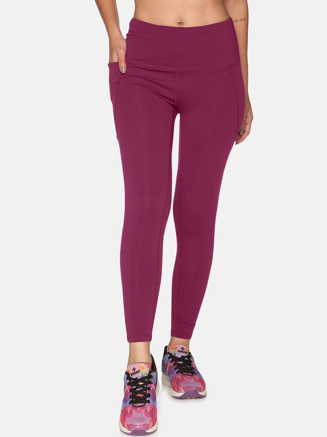 blissclub women wine super stretchy and high waisted the ultimate leggings