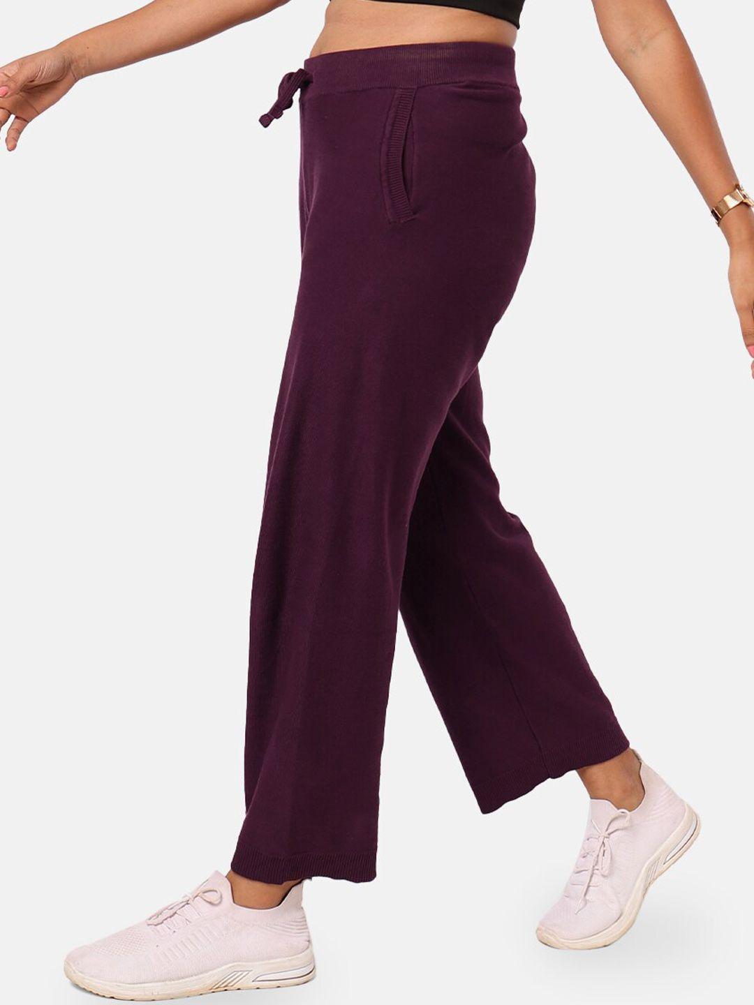 blissclub women straight cotton track pants