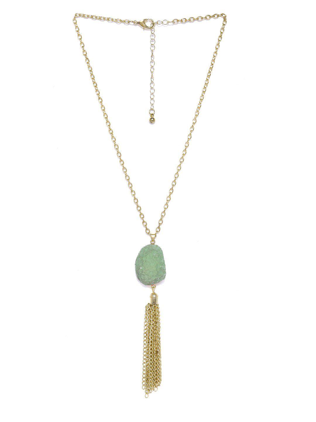 blisscovered artstone pendant with chain