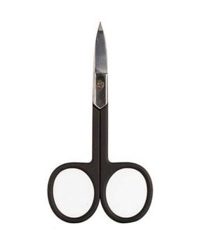 blk rub curved nail scissor