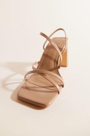 block-heeled sandals