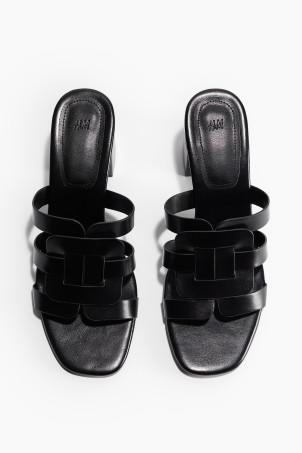 block-heeled sandals