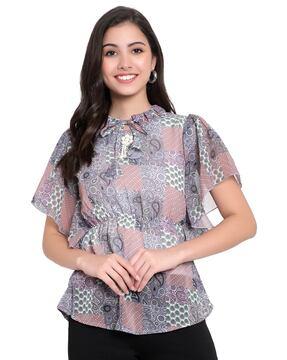 block print top