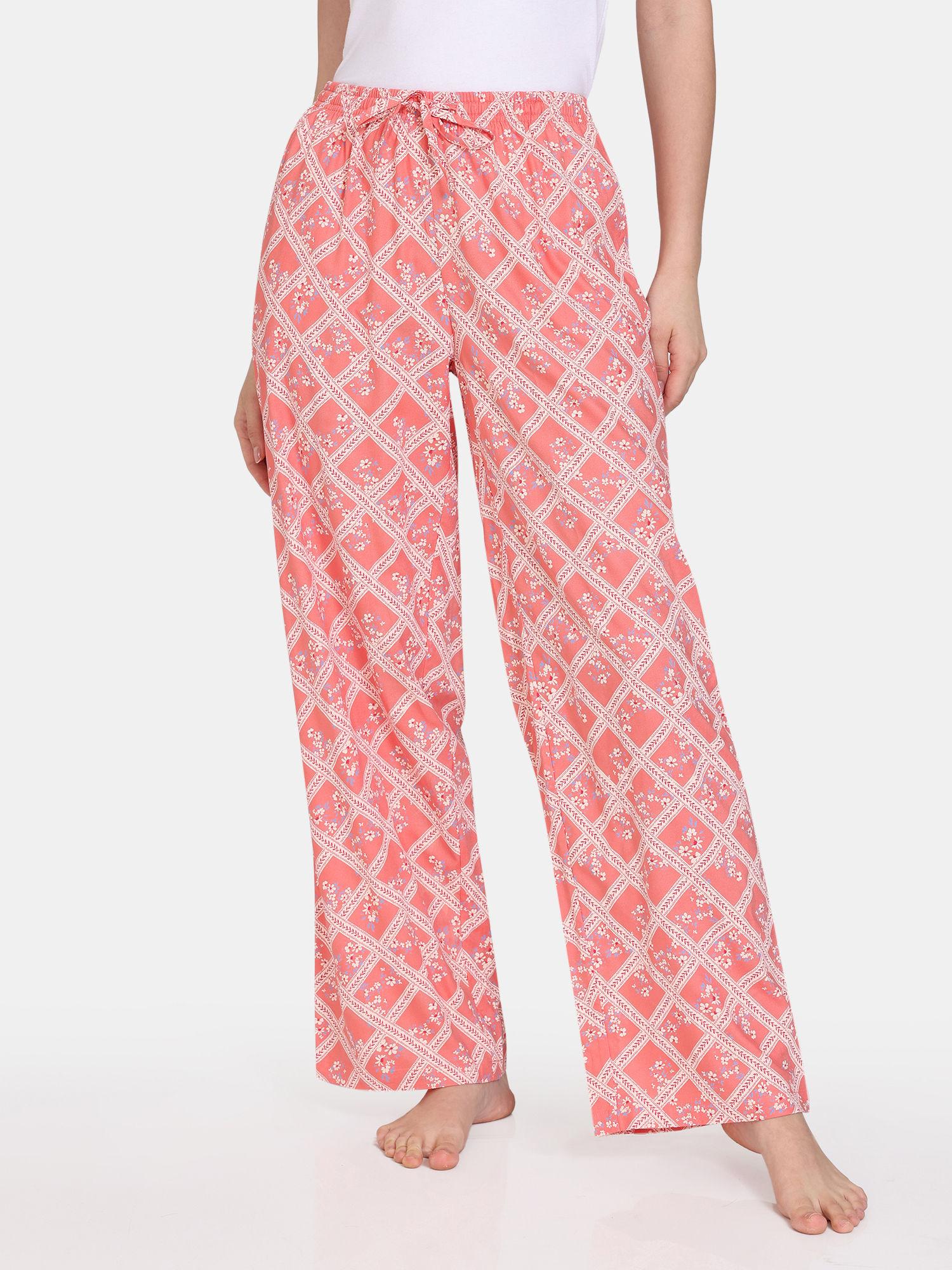 bloom hive woven pyjama - lantana