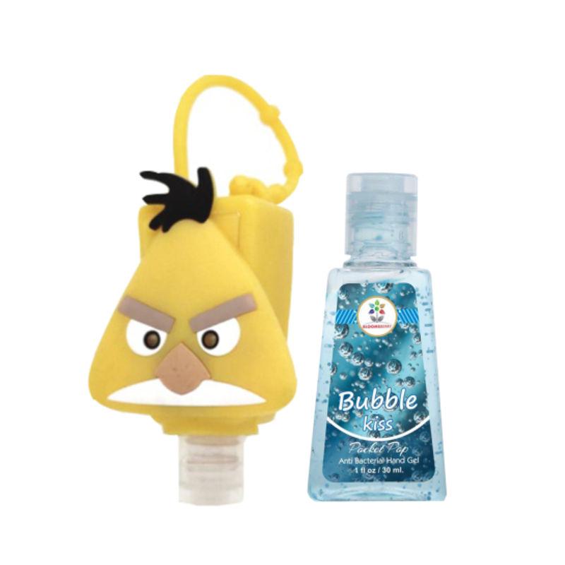 bloomsberry angry bird holder with sanitizer