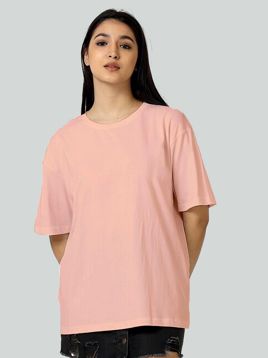 bloopers store women pink printed t-shirt