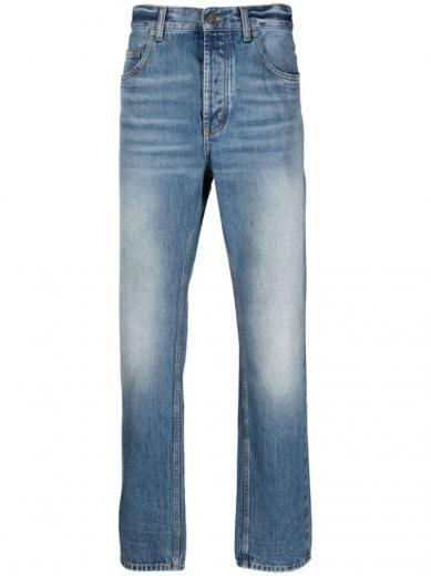 blue denim cotton jeans