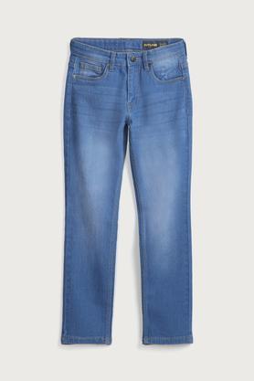 blue distressed jeans for boys - midstone