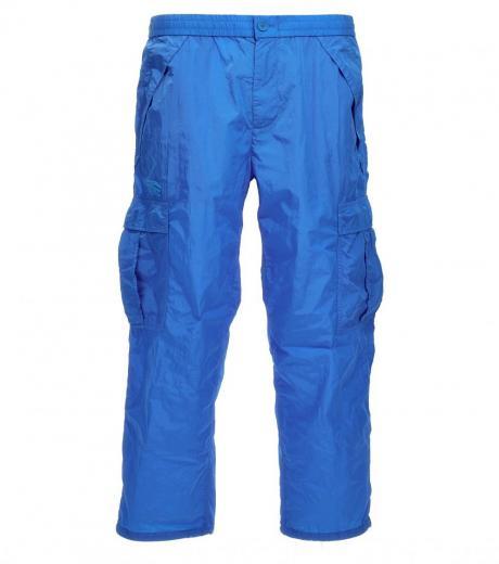 blue dyed  pants