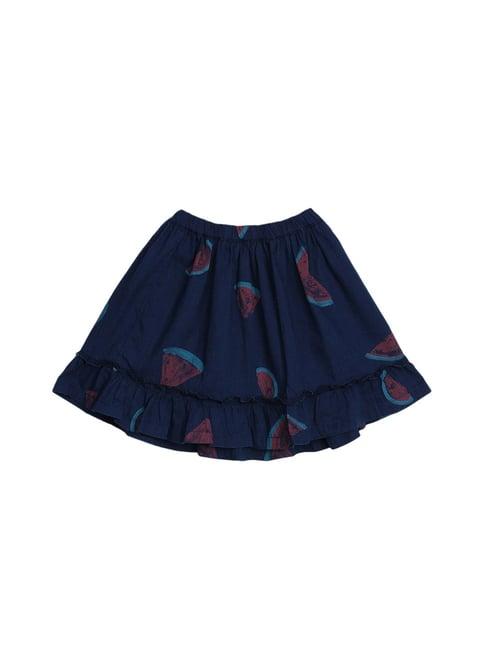 blue-giraffe-kids-navy-printed-skirt