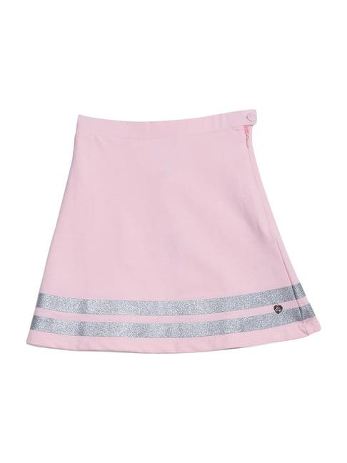 blue-giraffe-kids-pink-regular-fit-skirt