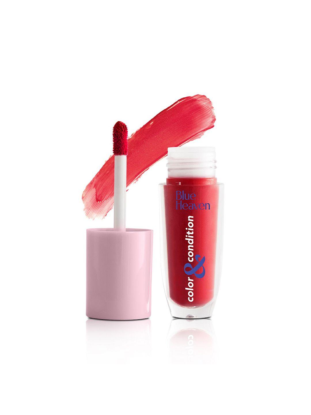 blue heaven color & condition tinted conditioning lip oil 4.2ml - cranberry red