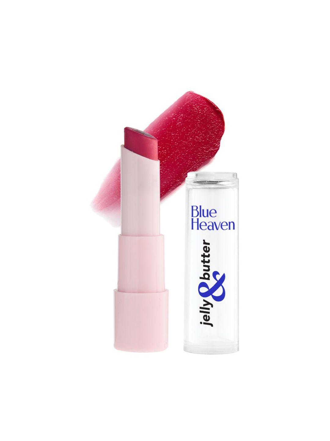 blue heaven jelly & butter hydrating lip balm with shea butter & vitamin e - pink rose 3 g