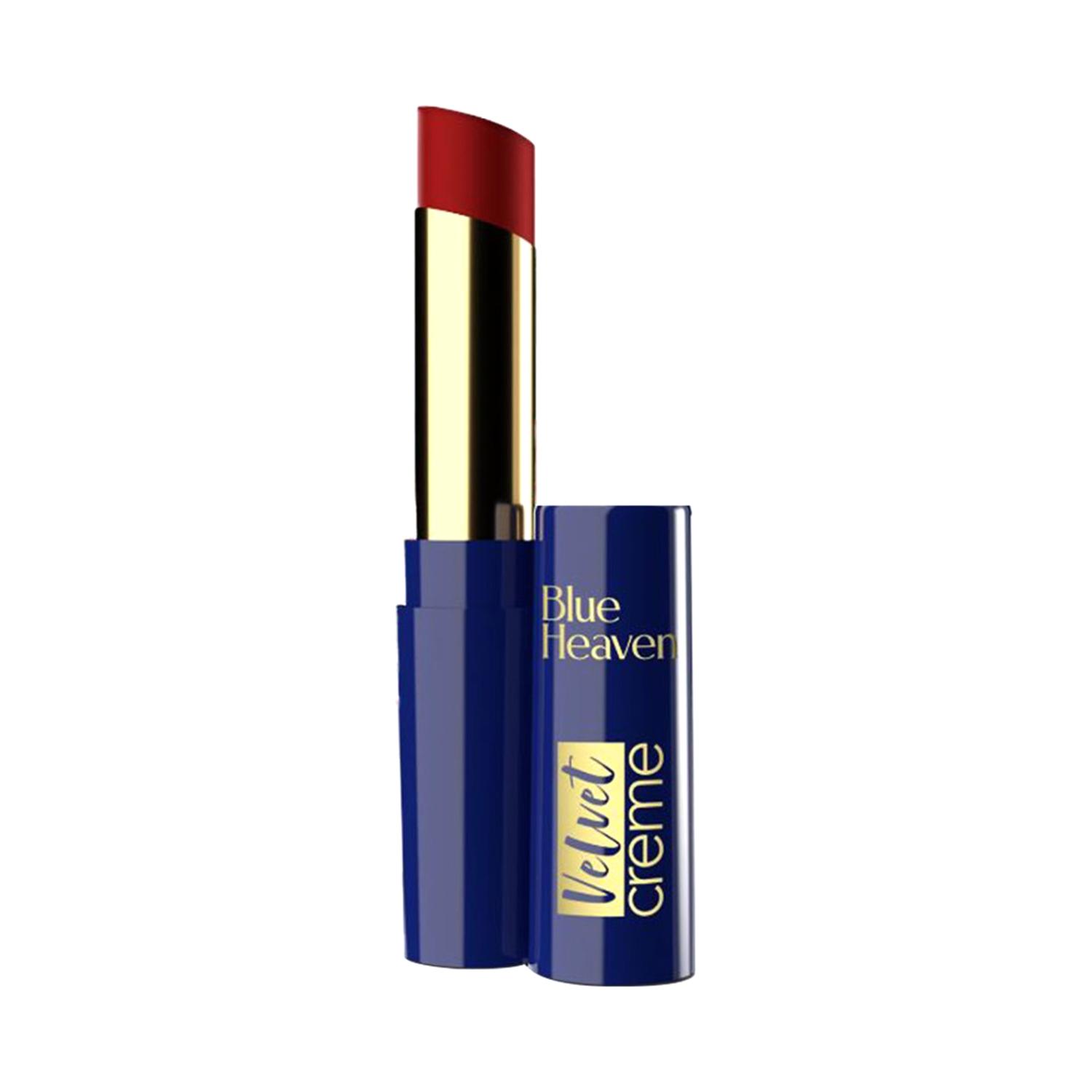 blue heaven velvet creme lipstick - siren red (3.5g)