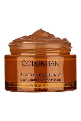 blue light defense clear solution coffee masque