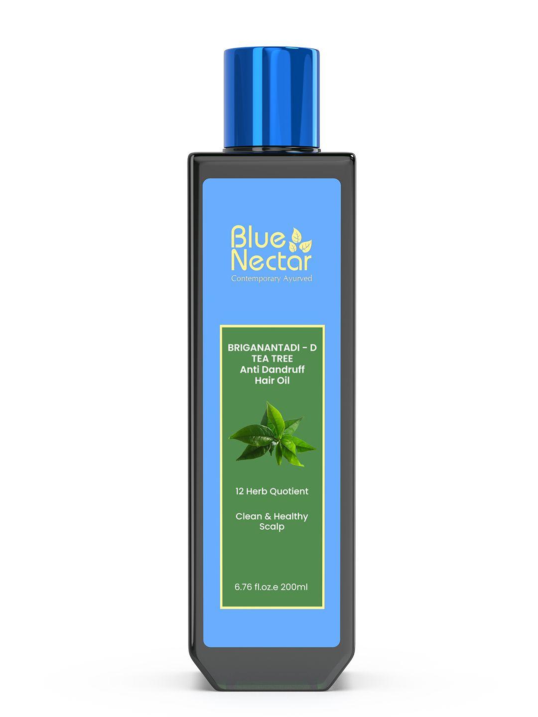 blue nectar  tea tree dandruff & healthy scalp oil 200ml