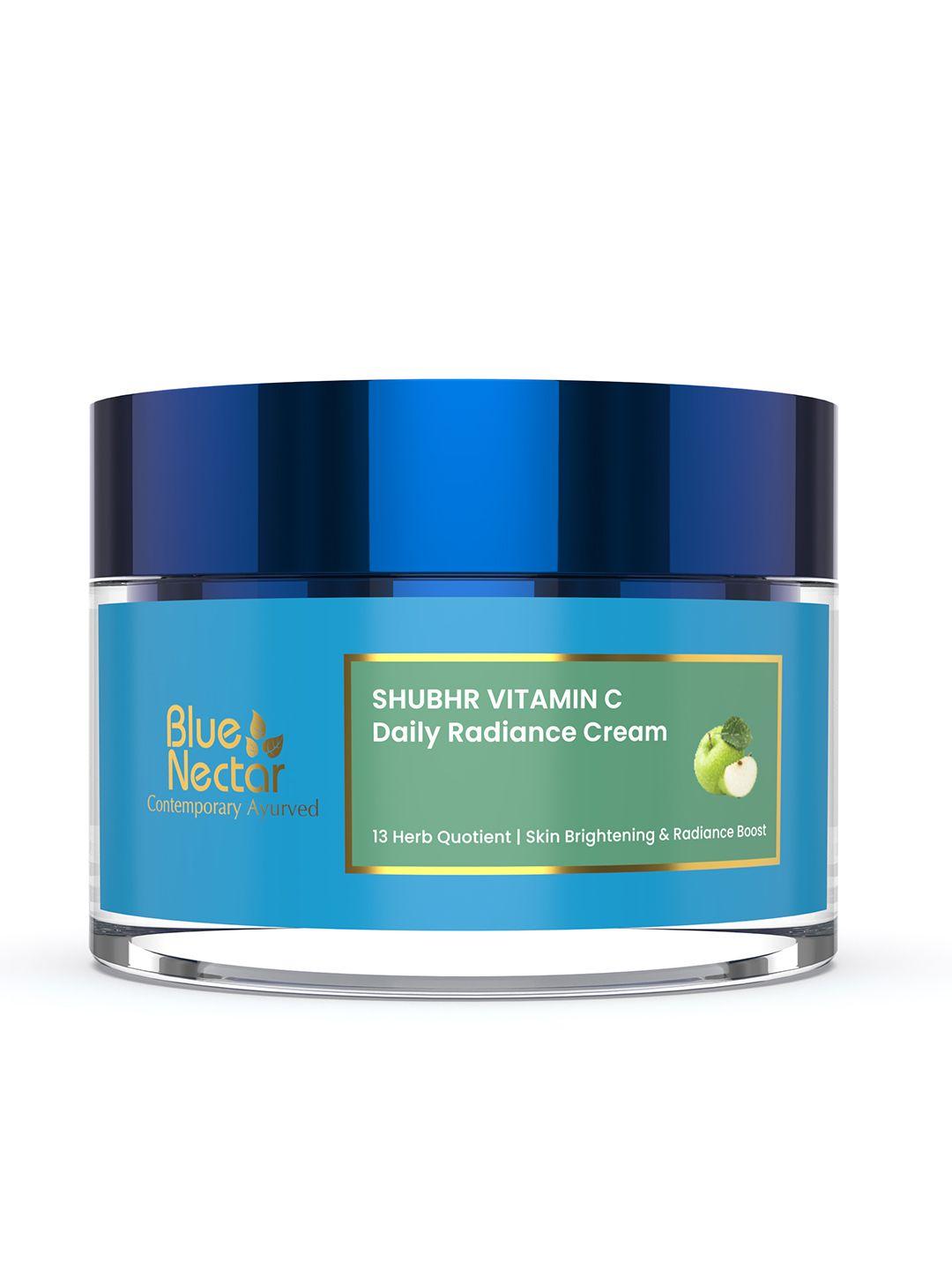 blue nectar green apple cream with vitamin c for brightening & radiance - 50g