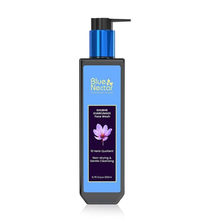 blue nectar shubhr kumkumadi face wash - 200 ml