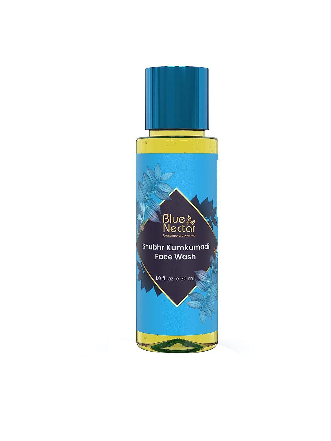 blue nectar shubhr kumkumadi face wash with saffron - 30 ml