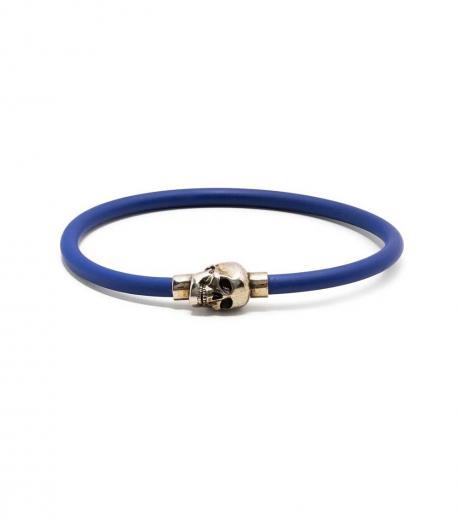 blue skull bracelet