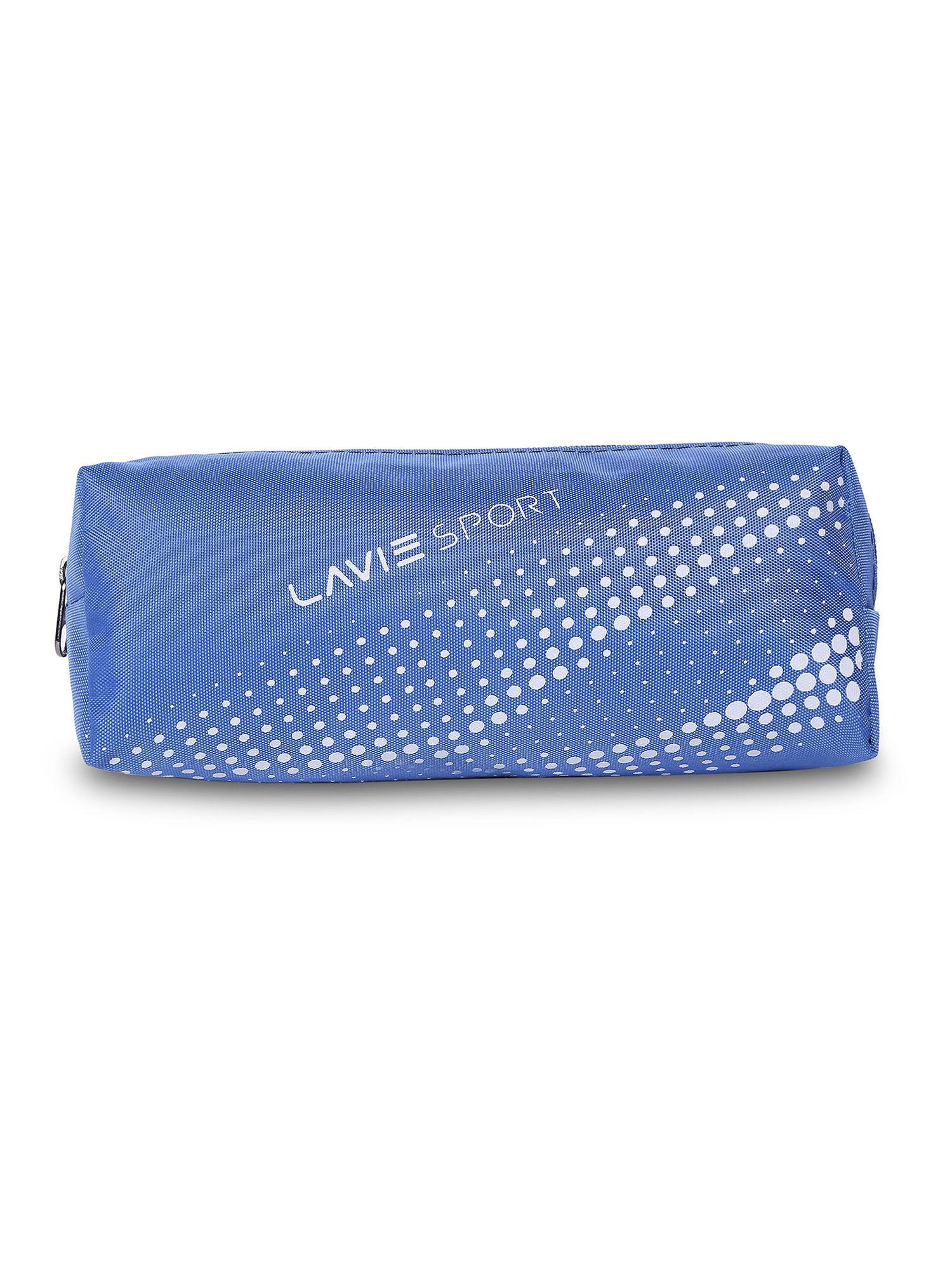 blue solid pouch