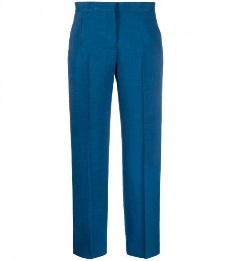 blue tailored trousers