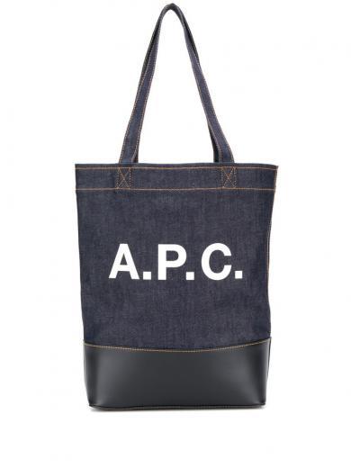 blue blue axel cotton shopping bag