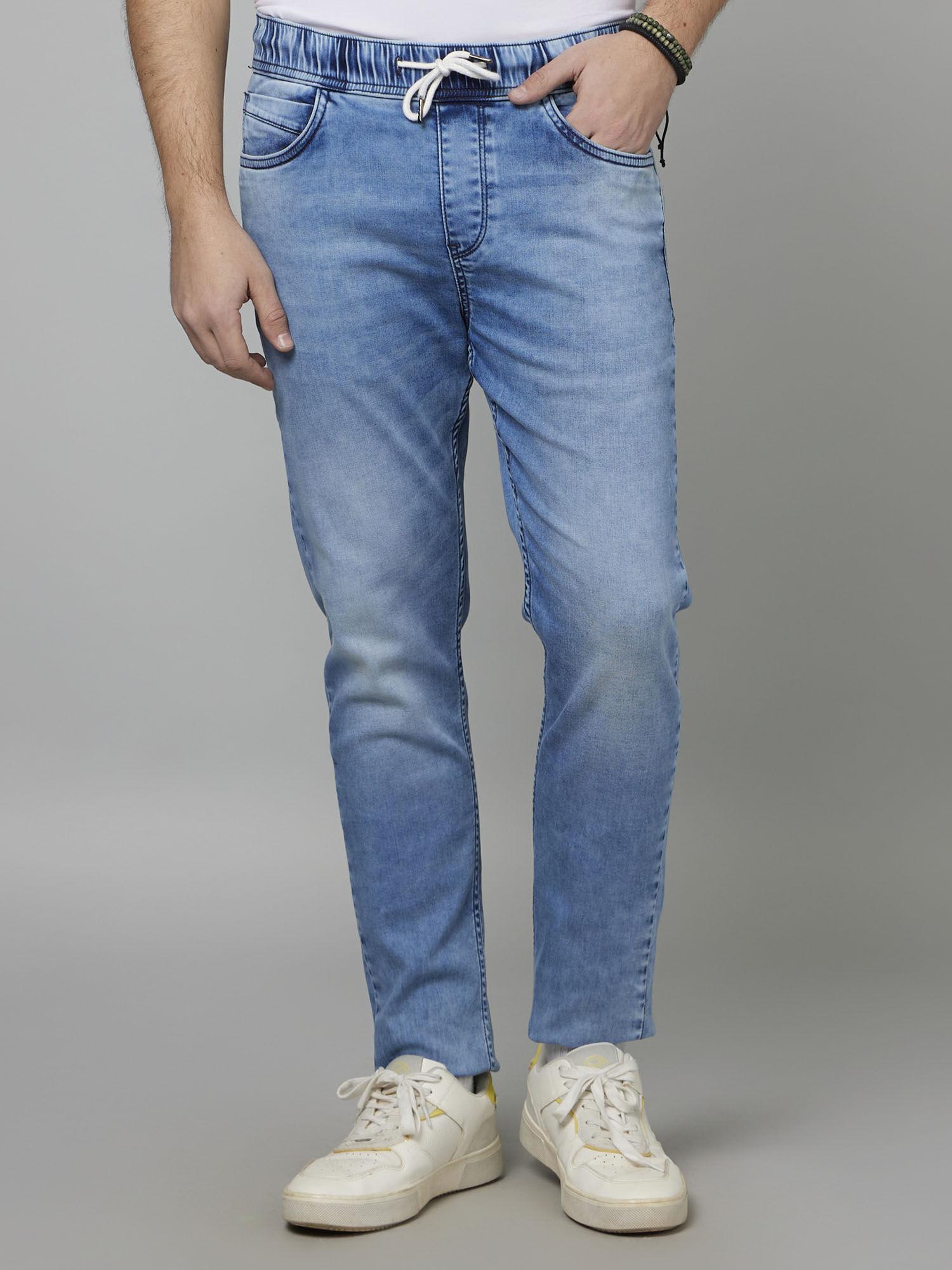 blue cotton jeans