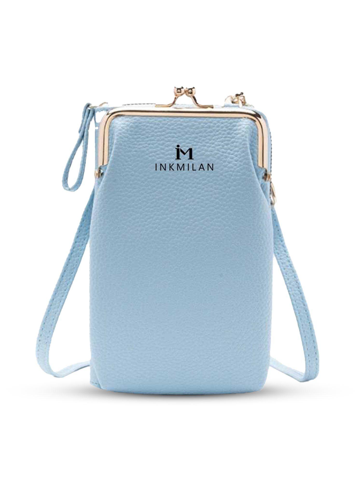 blue crossbody bag for women